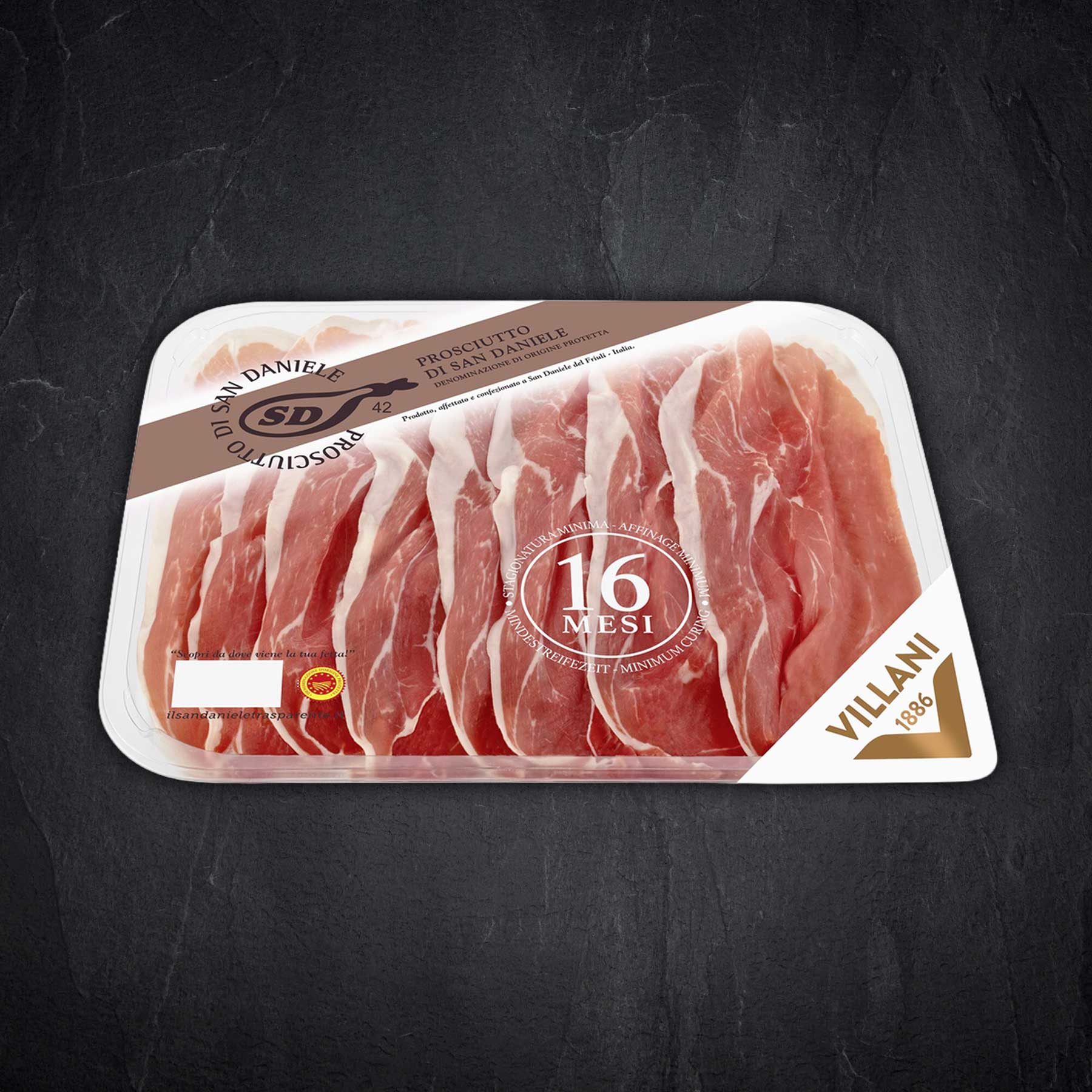 Produktbild: Schinken San Daniele geschnitten