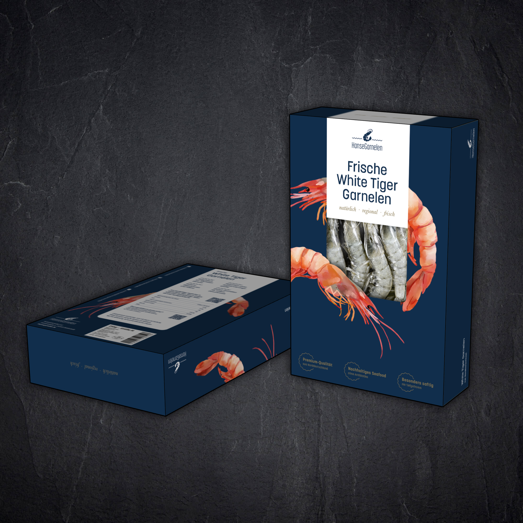 Hanse Garnelen | 350g Schale