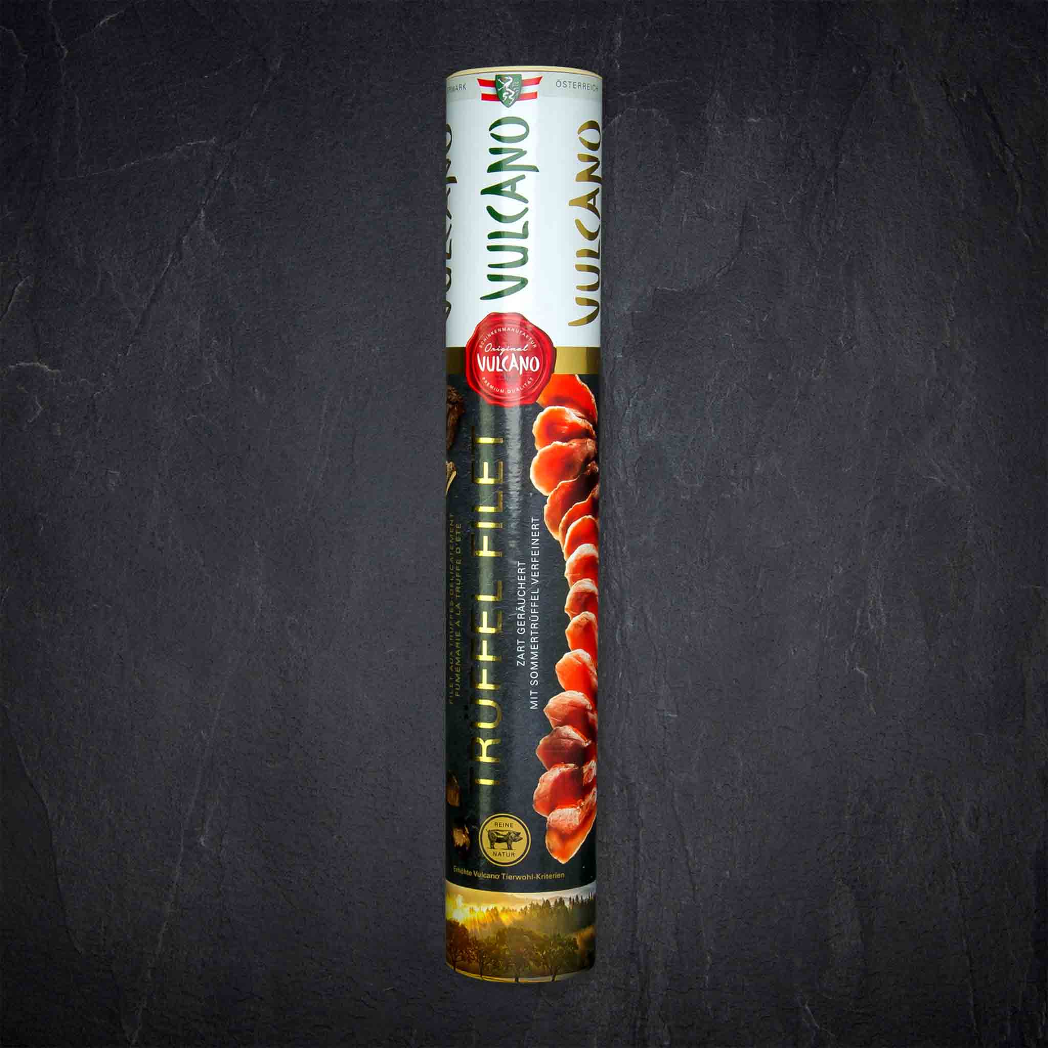 426440_Schinken_Tru_ffelfilet_250g_VULCANO_vomSchwein_1_B2BFP Produktbild: 426440_Schinken_Tru_ffelfilet_250g_VULCANO_vomSchwein