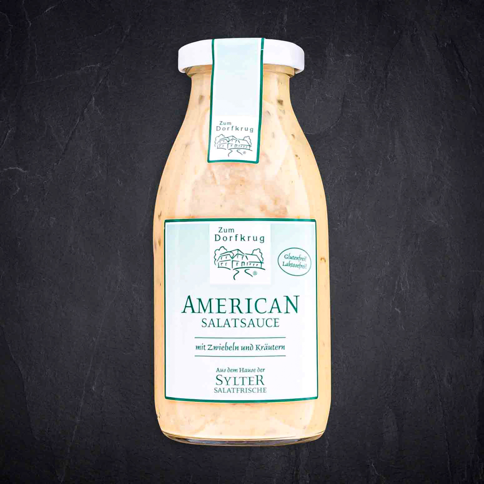 350427_SALATDRESSING_AMERICAN_250ml_DORFKRUG Produktbild: 350427_SALATDRESSING_AMERICAN_250ml_DORFKRUG