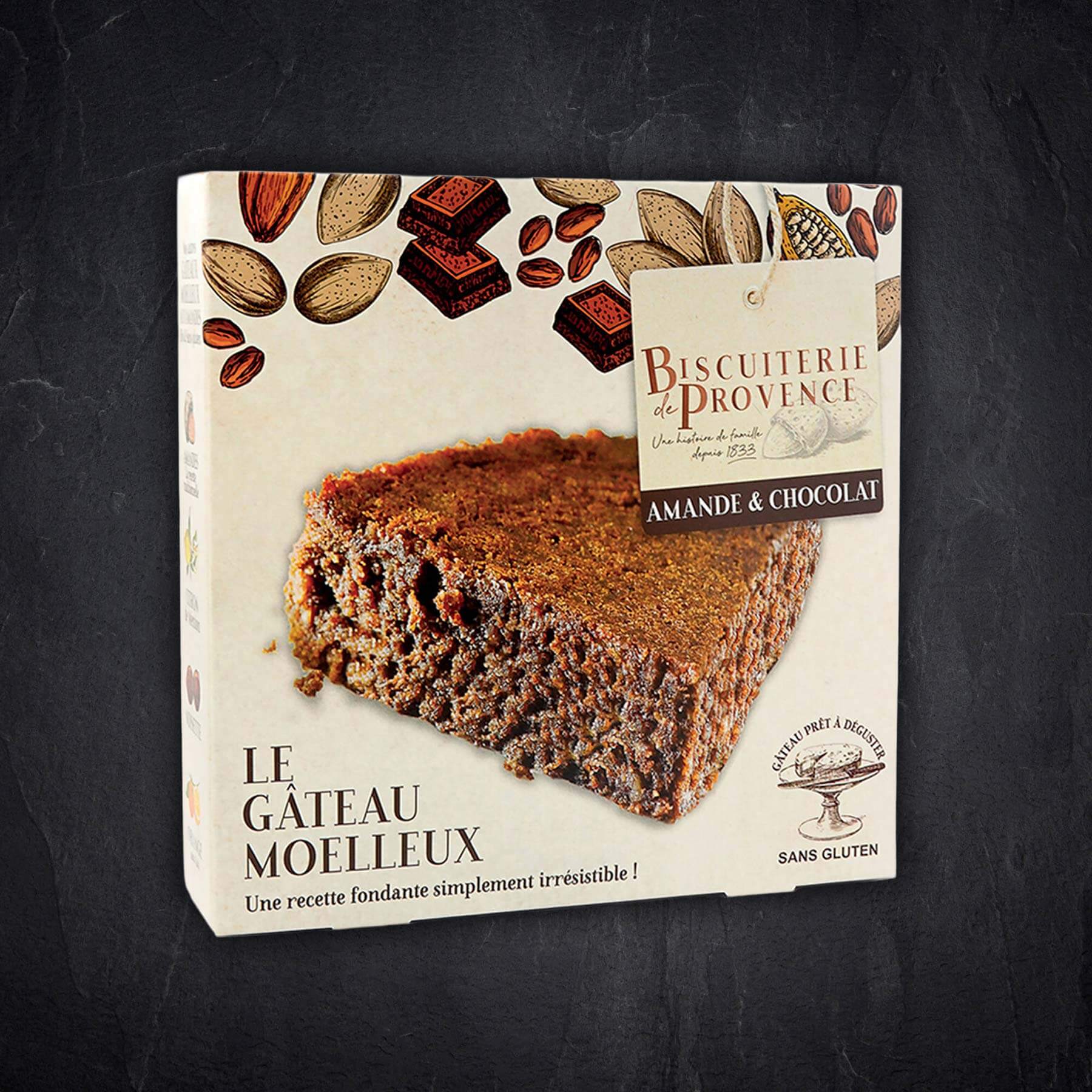 Mandelkuchen mit Schokolade