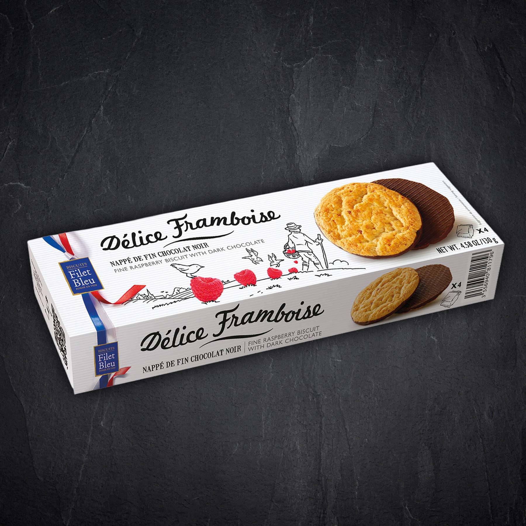 Sandkeks Himbeere Zartbitter