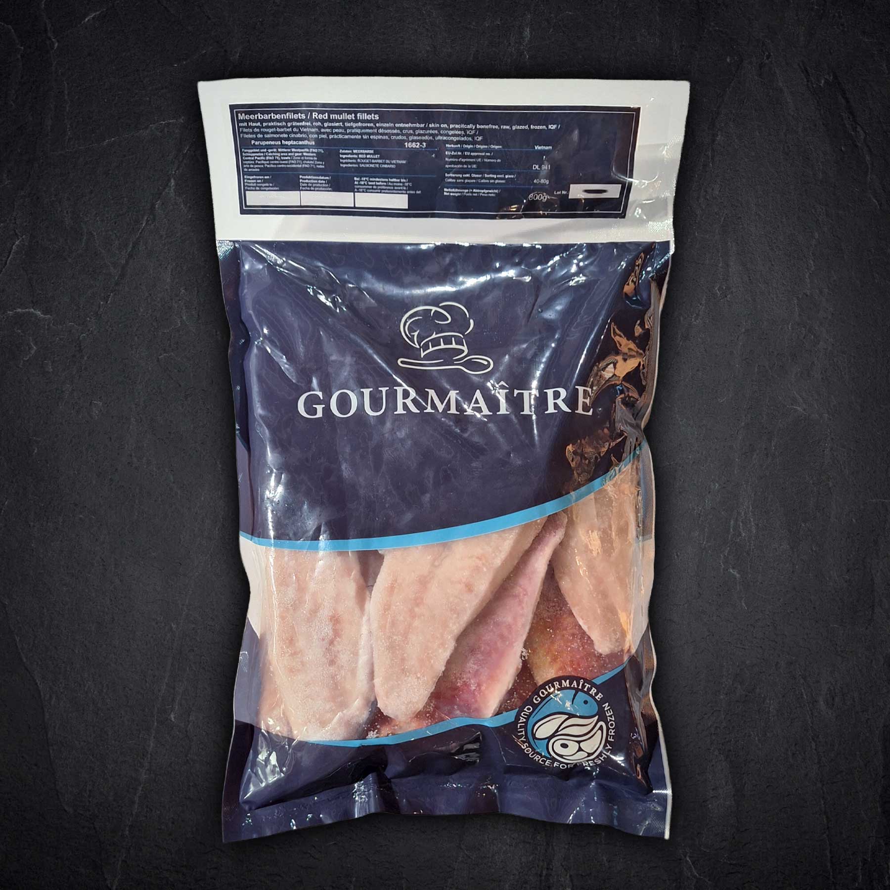 Meerbarbenfilet mit Haut