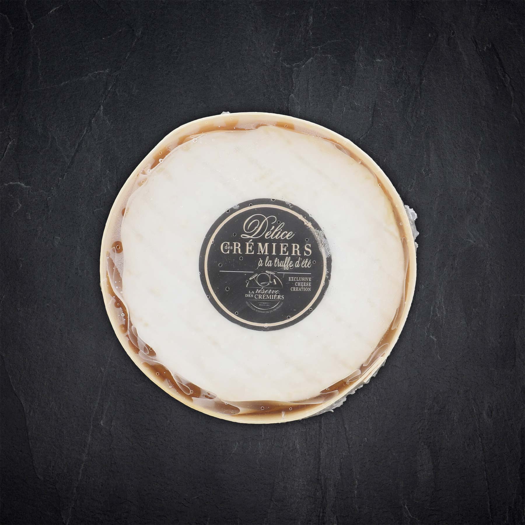 Petit Délice des Crémiers mit Trüffel