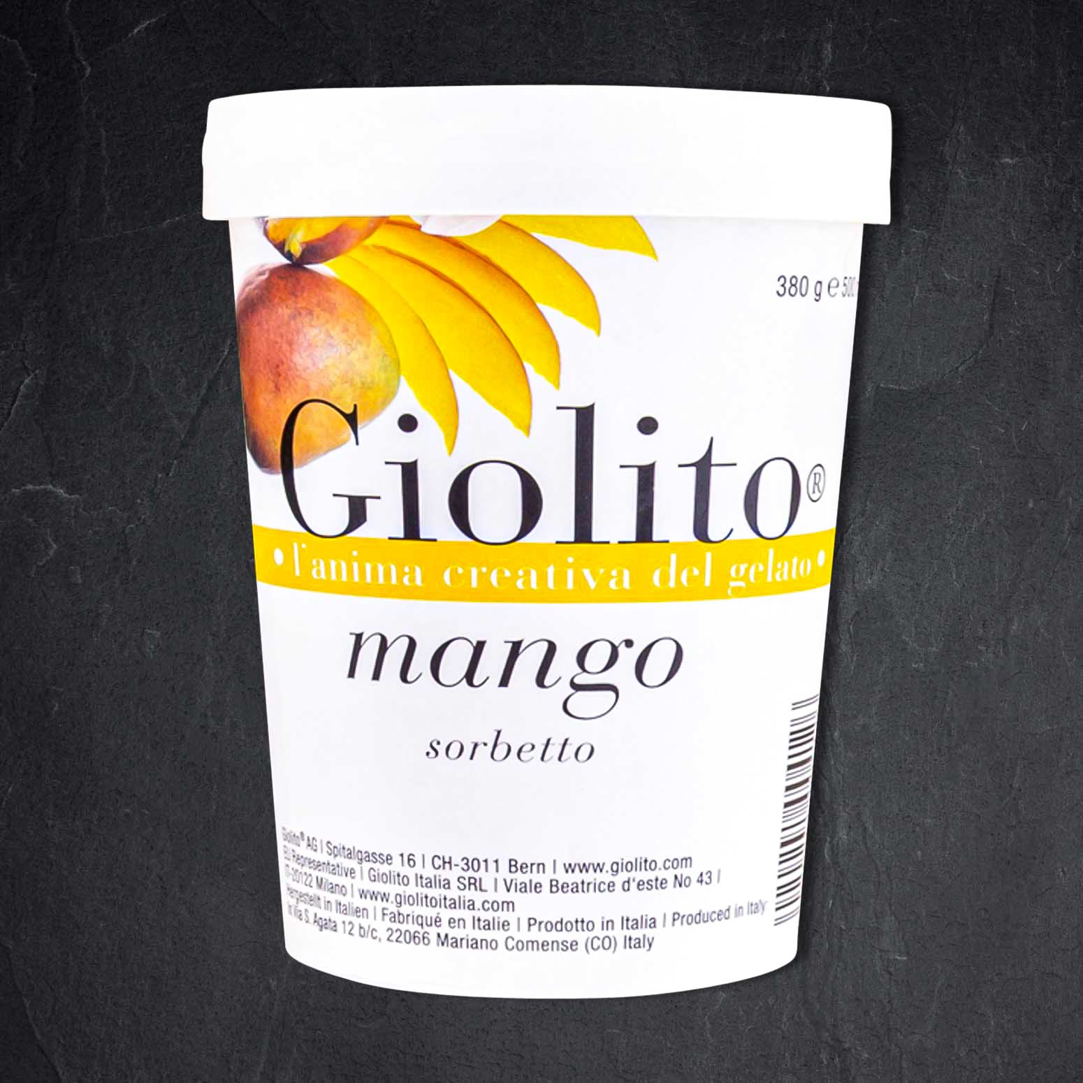 954652_Sorbet_Mango_500ml_GIOLITO Mangosorbet | GIOLITO