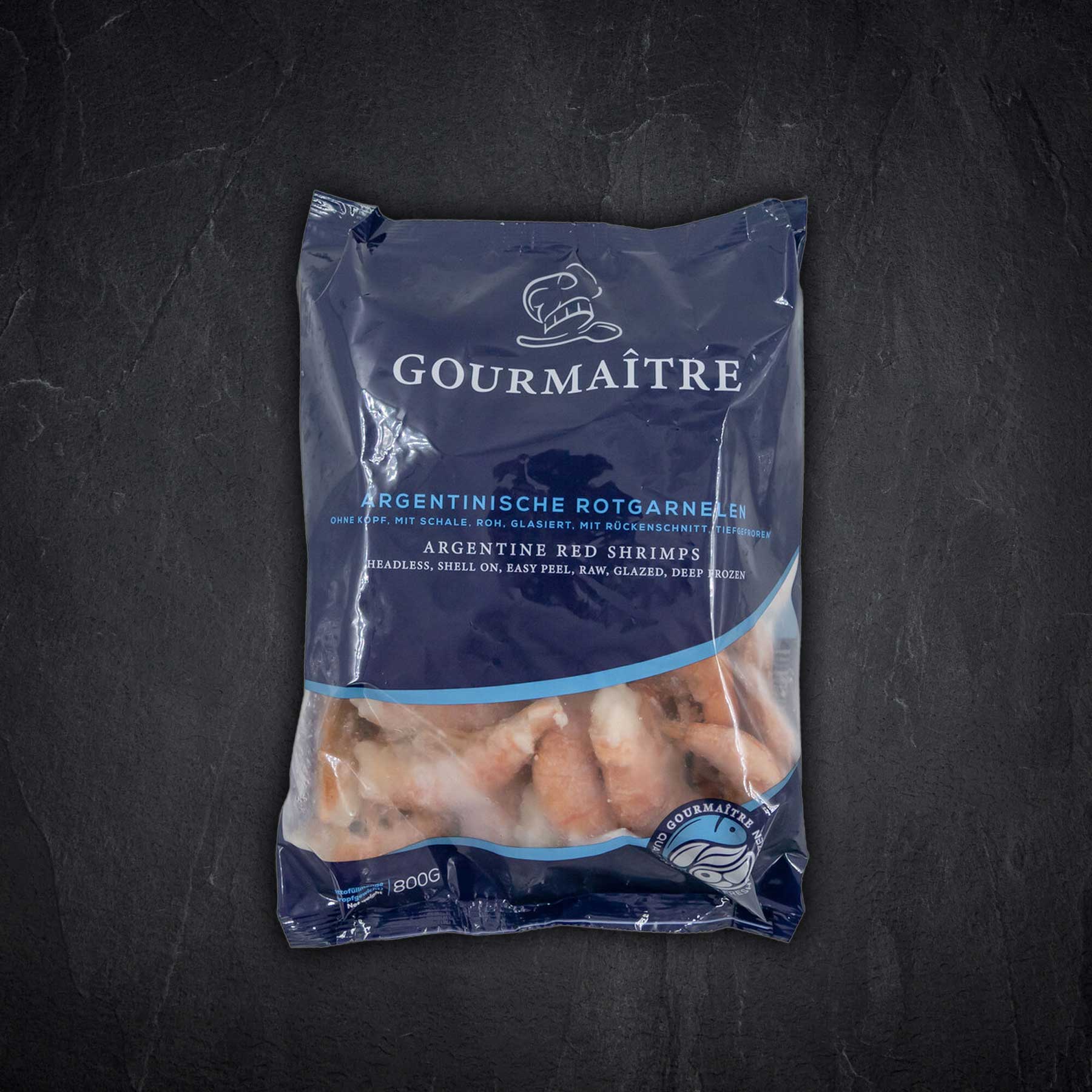 Argentinische Rotgarnele 13/15 ohne Kopf mit Schale