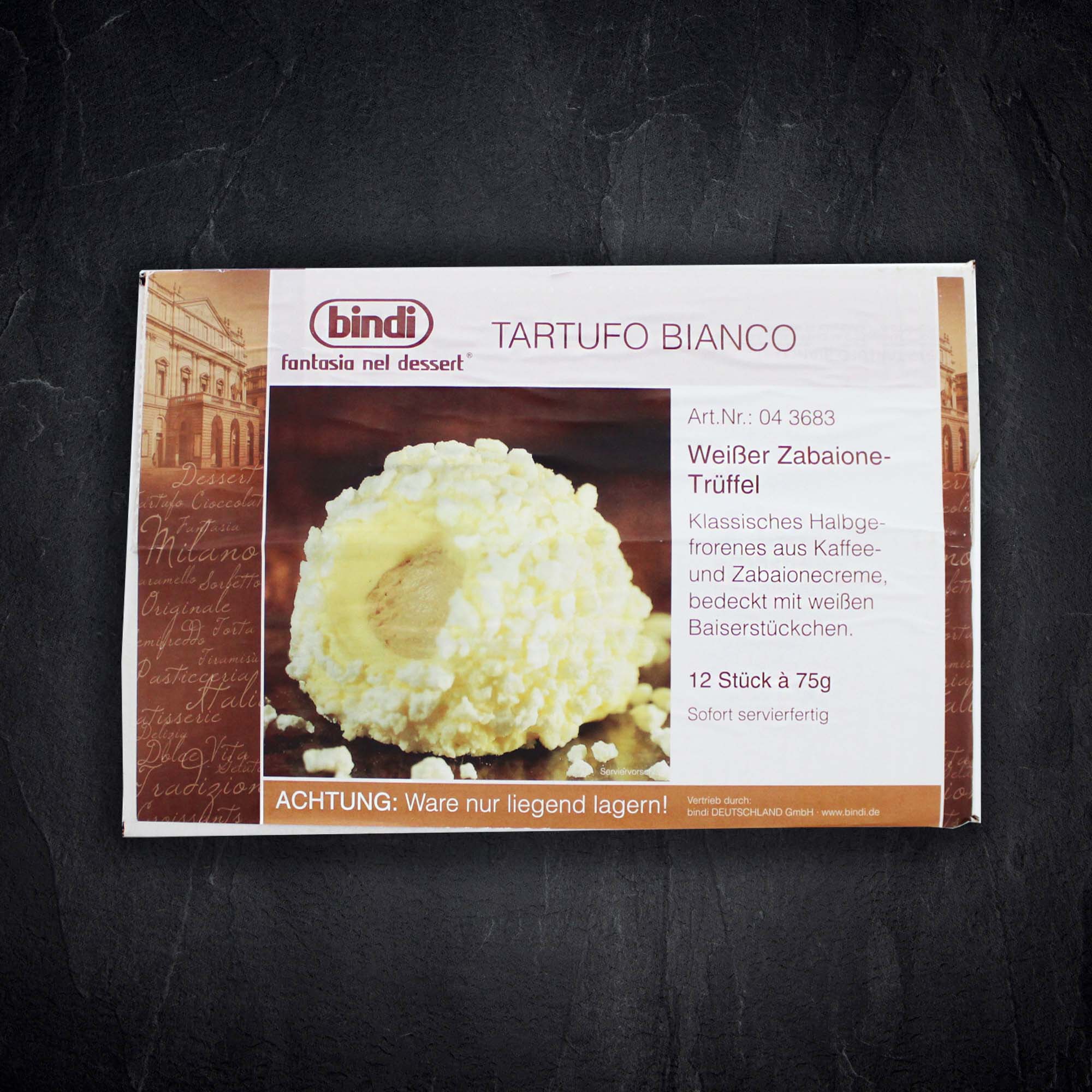 Tartufo bianco 12er packung Produktbild: Tartufo bianco 12er packung