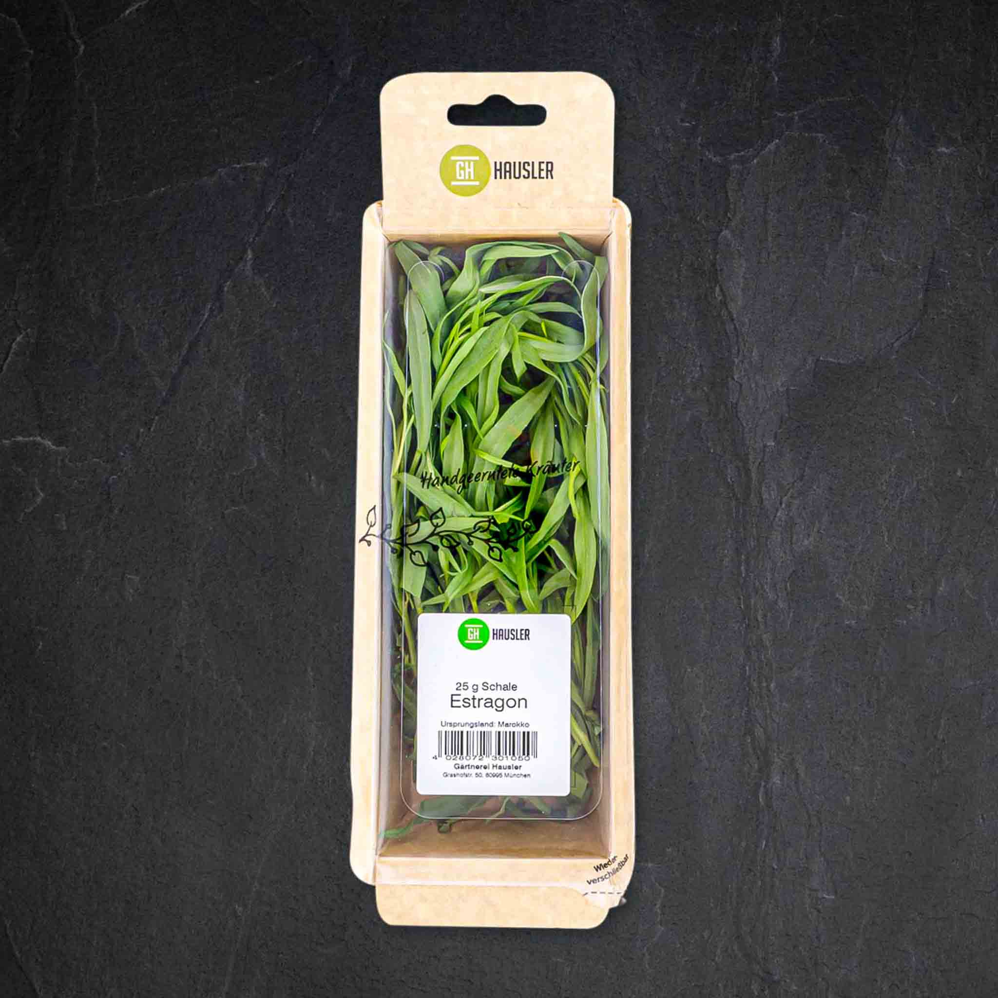 915174_1_Estragon_frisch_25g_Hausler Produktbild: 915174Estragon_frisch_25g_Hausler