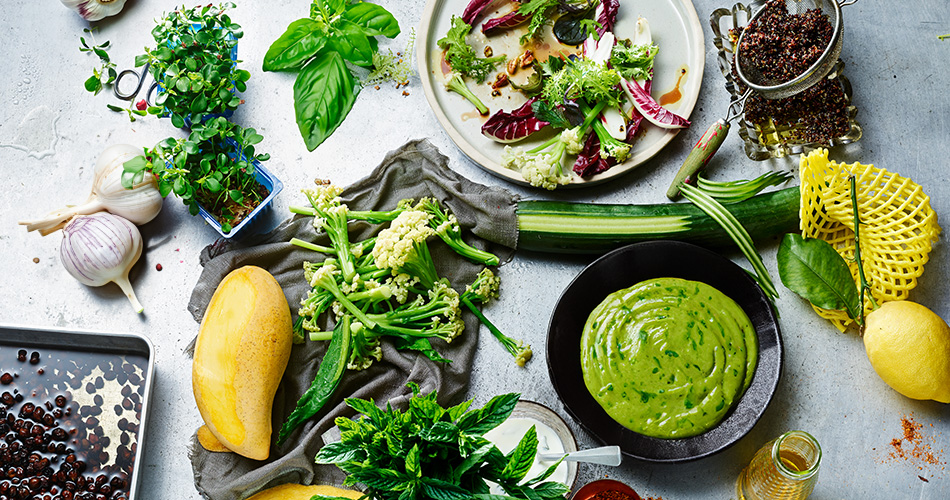 Kraeuter und Salate Kategorie Produktbild: Kraeuter und Salate Kategorie