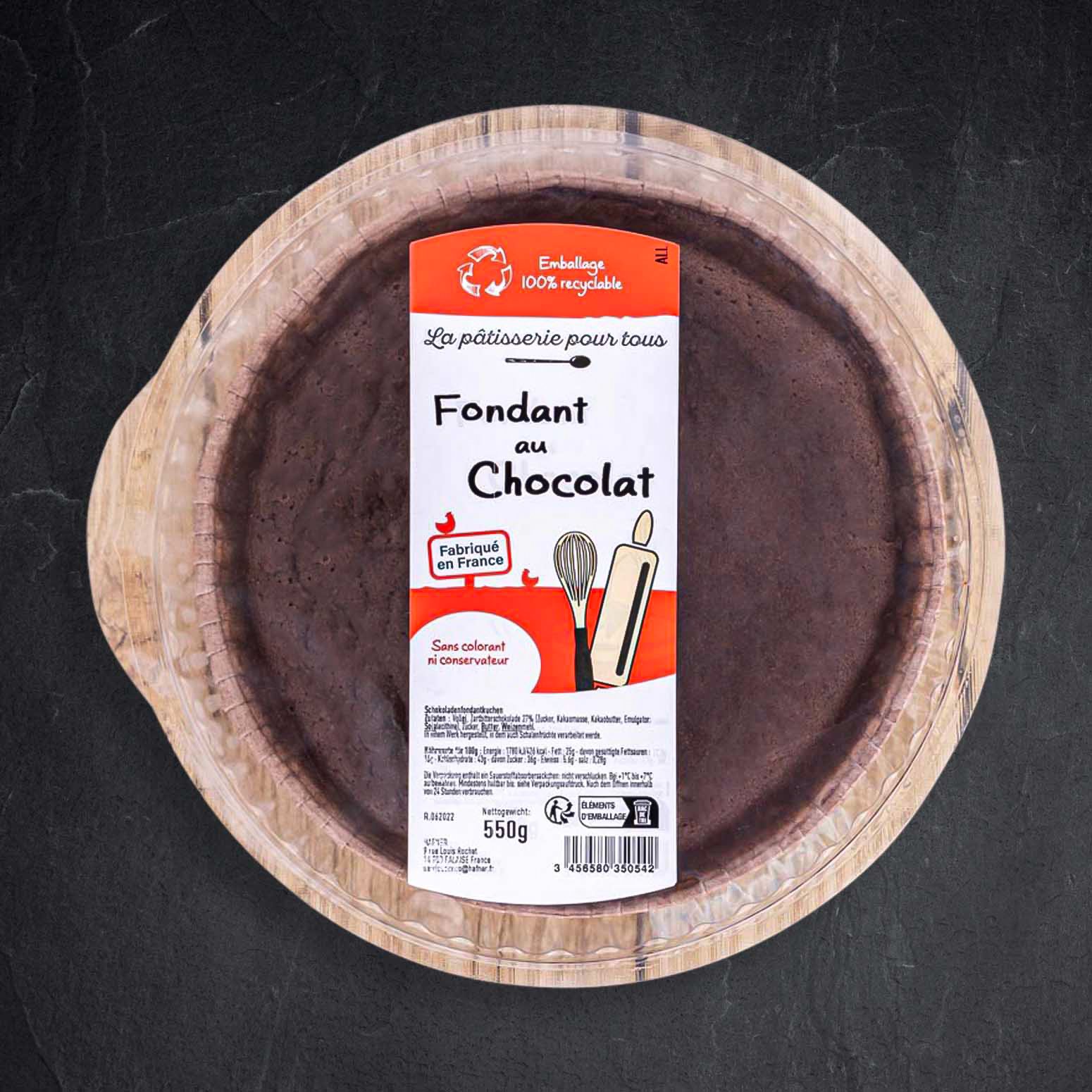 829726_Tarte_Schokoladenfondant_550g Produktbild: 829726_Tarte_Schokoladenfondant_550g