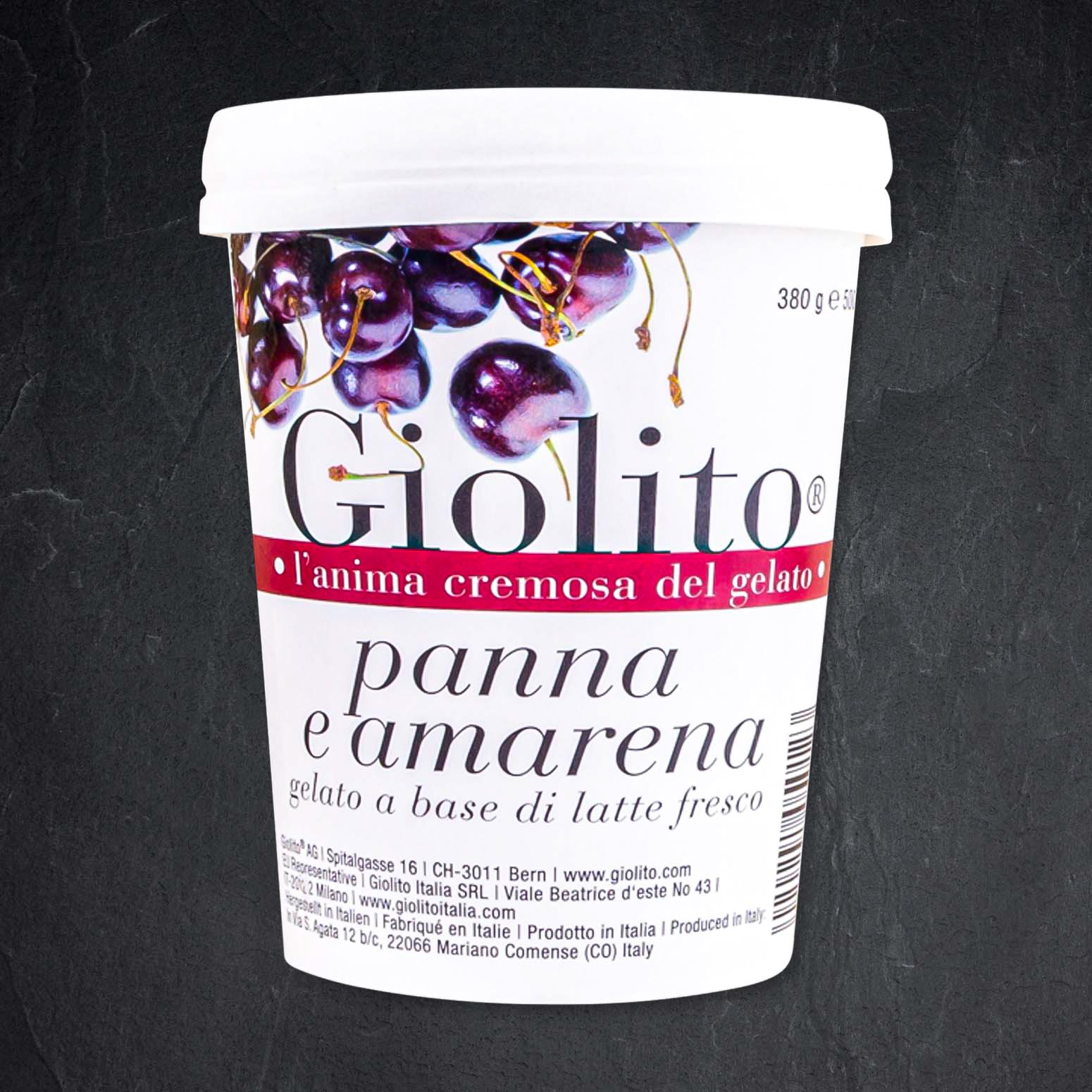 922894_Eis_Amarena_Kirsche_500ml_GIOLITO Produktbild: 922894_Eis_Amarena_Kirsche_500ml_GIOLITO