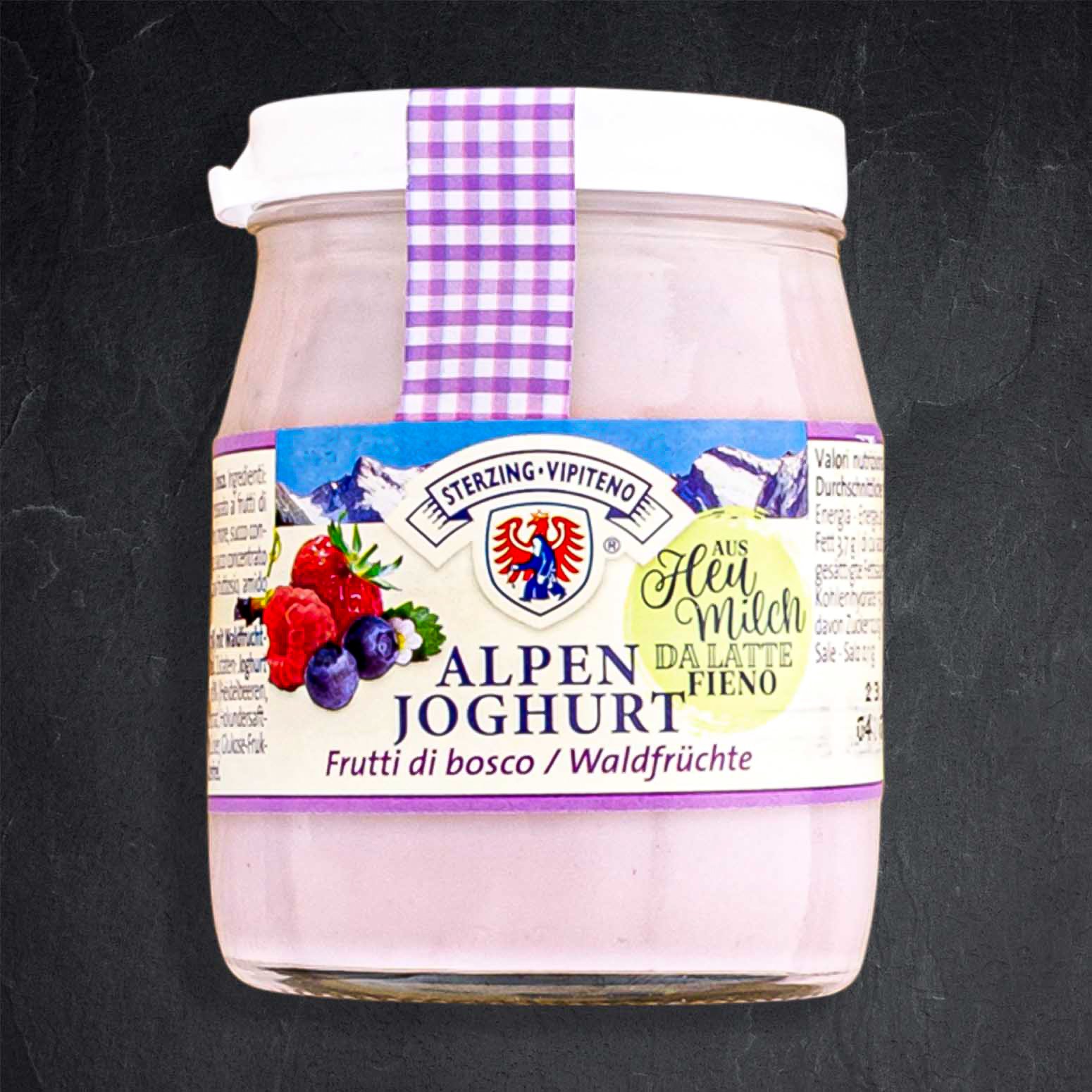 517775_Alpenjoghurt_Waldfruechte_150g_STERZING Produktbild: 517775_Alpenjoghurt_Waldfruechte_150g_STERZING