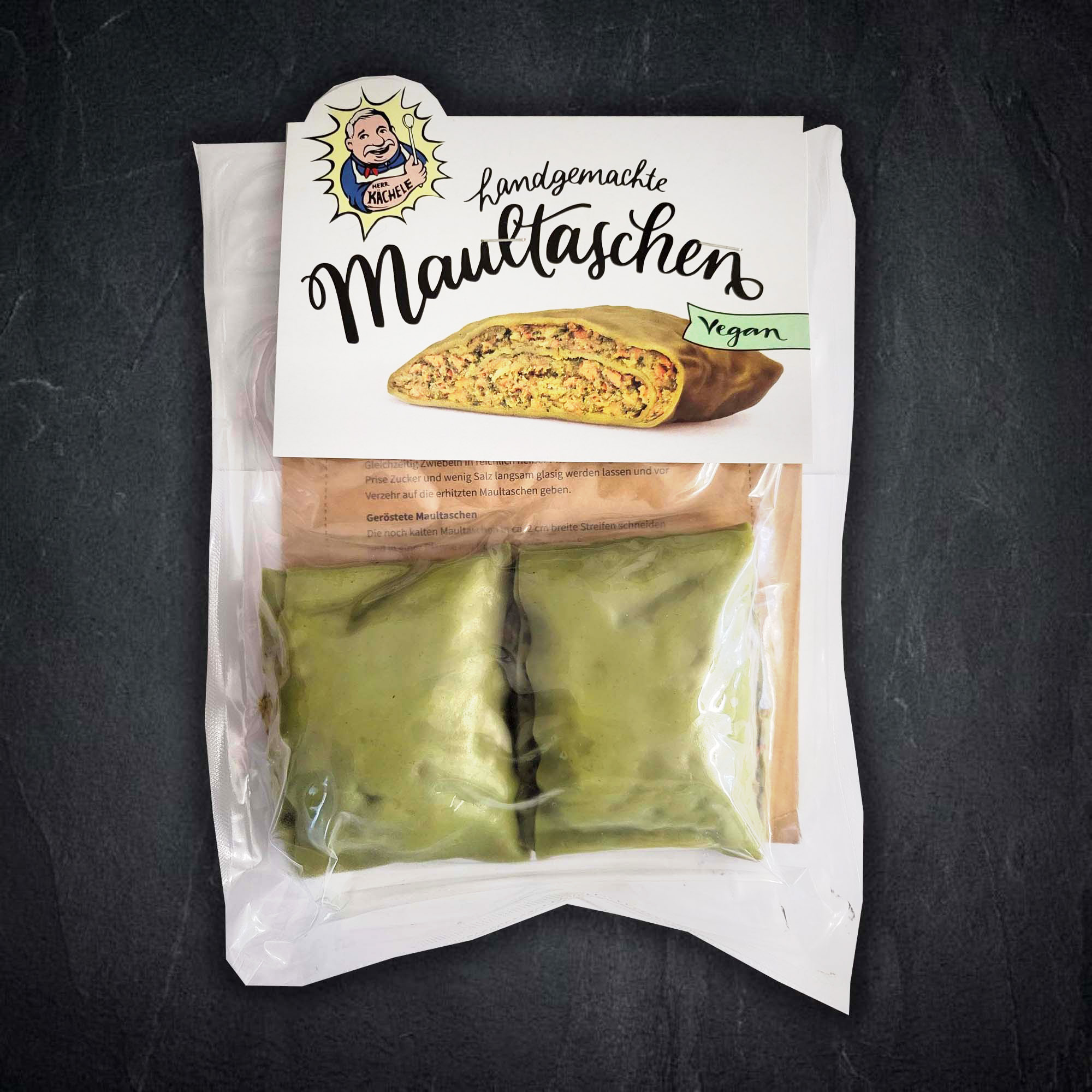 Maultasche vegan 2er | Kächele Produktbild: Maultasche vegan 2er | Kächele