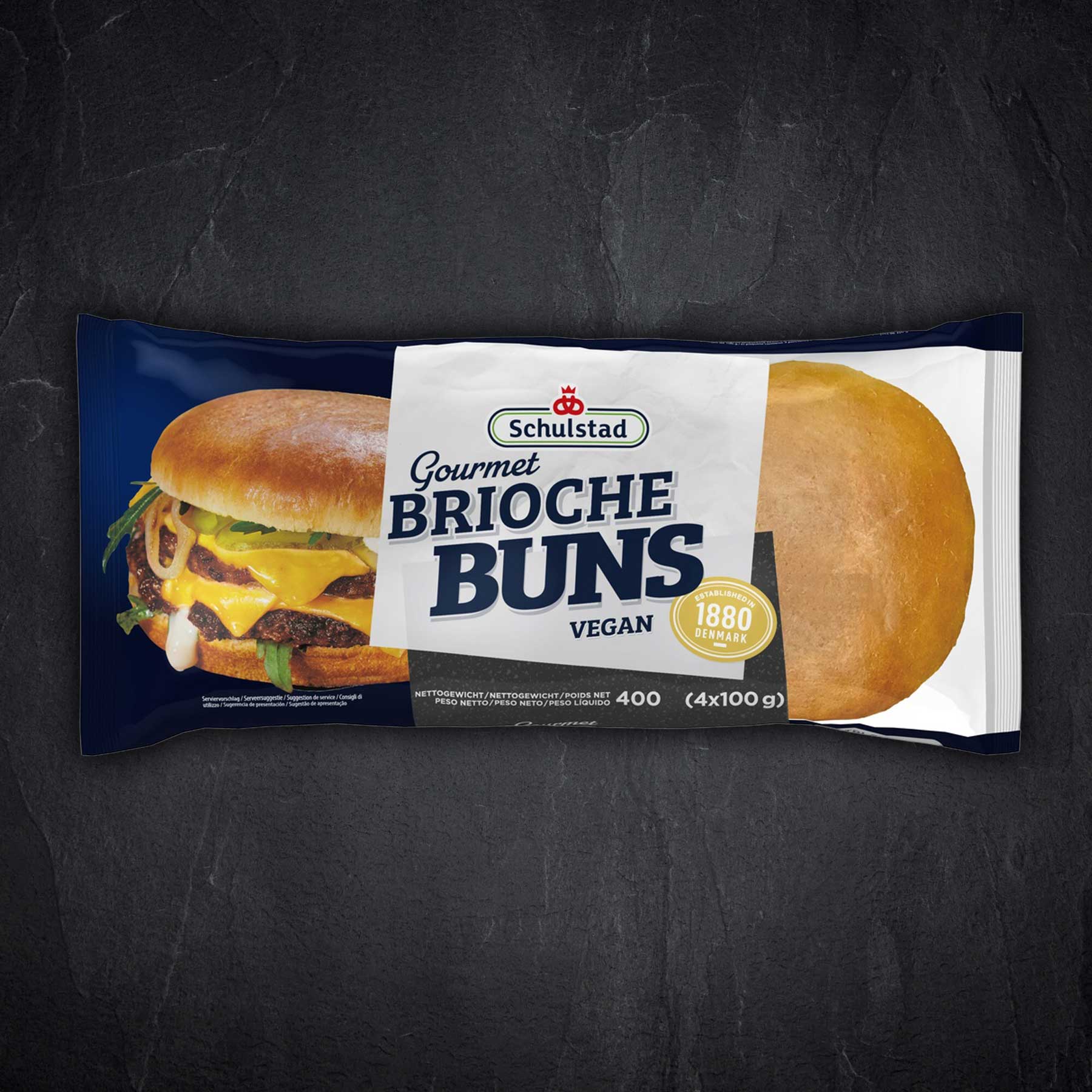 Produktbild: Burgerbrötchen Brioche Buns