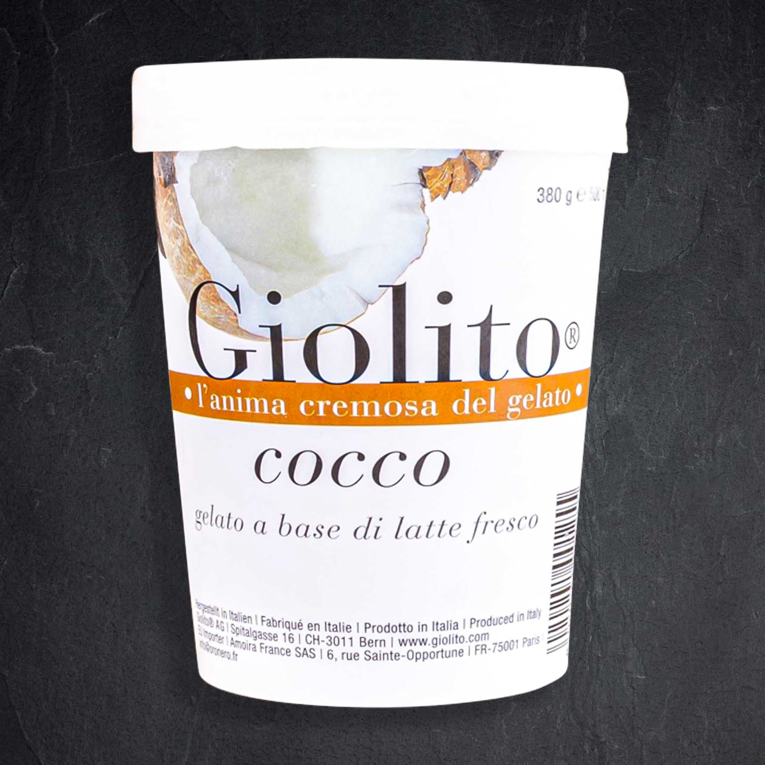 653554_Eis_Kok500ml_GIOLITO Produktbild: 653554_Eis_Kok500ml_GIOLITO