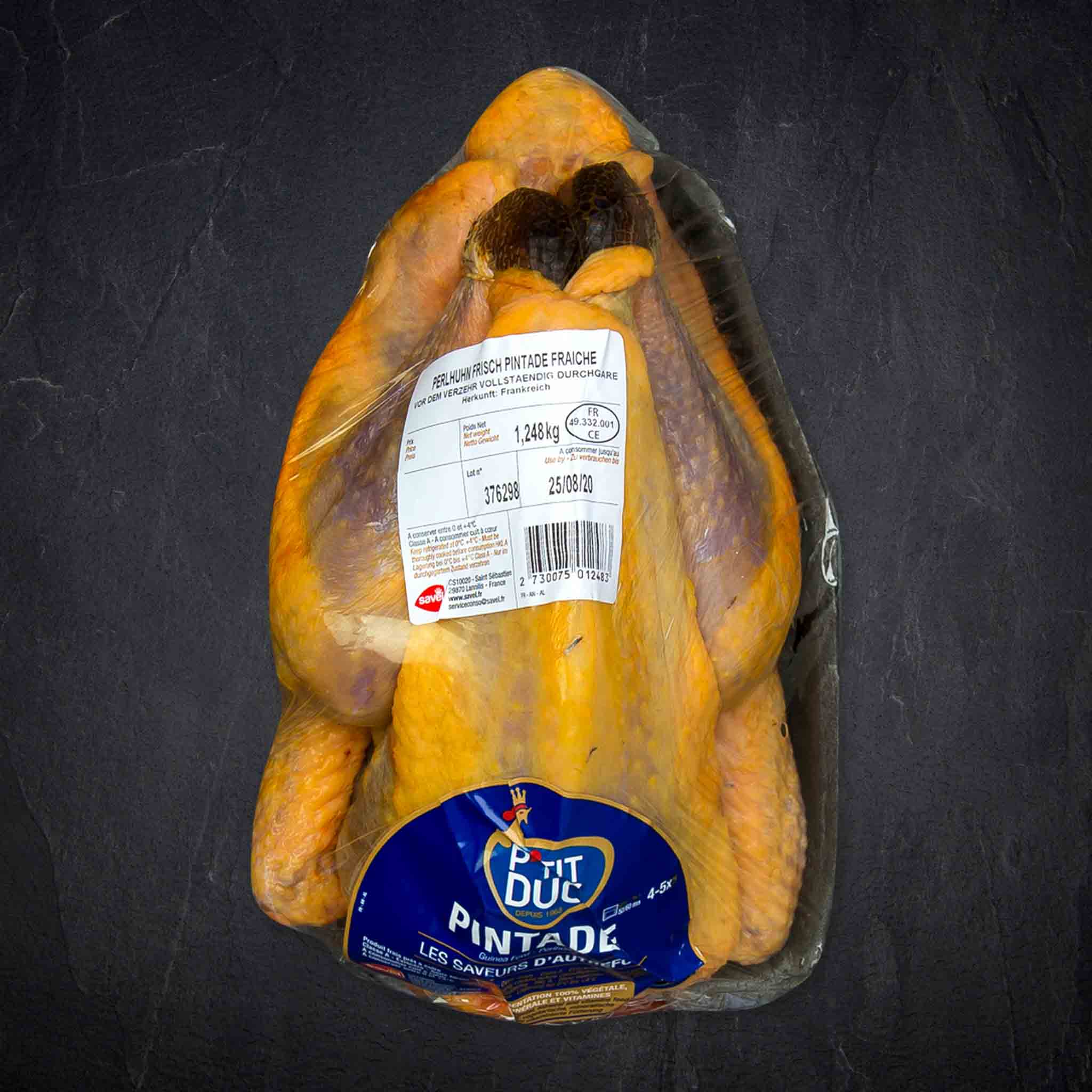 300475_Geflu_gel_Perlhuhn_Standard_1_1kg_SB_Frankreich__3__B2BFP Produktbild: 300475_Geflu_gel_Perlhuhn_Standard1kg_SB_Frankreich